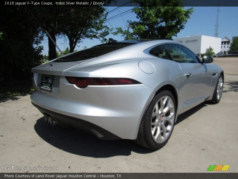Indus Silver Metallic / Ebony 2018 Jaguar F-Type Coupe