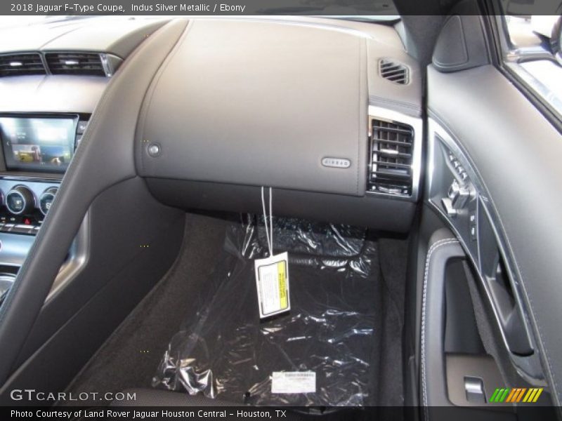 Indus Silver Metallic / Ebony 2018 Jaguar F-Type Coupe