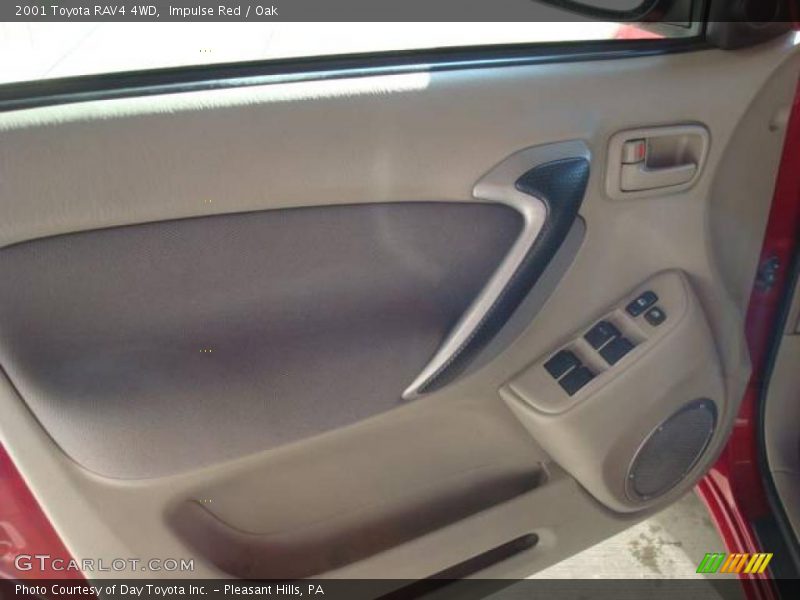 Impulse Red / Oak 2001 Toyota RAV4 4WD