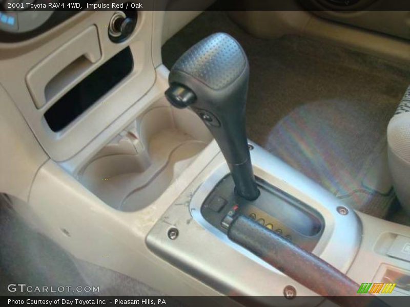Impulse Red / Oak 2001 Toyota RAV4 4WD