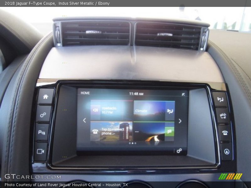 Indus Silver Metallic / Ebony 2018 Jaguar F-Type Coupe