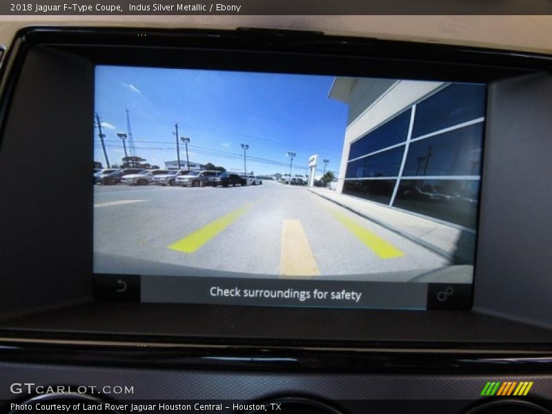 Indus Silver Metallic / Ebony 2018 Jaguar F-Type Coupe