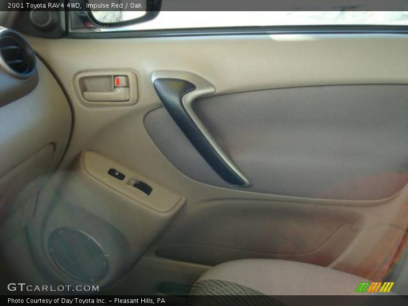 Impulse Red / Oak 2001 Toyota RAV4 4WD
