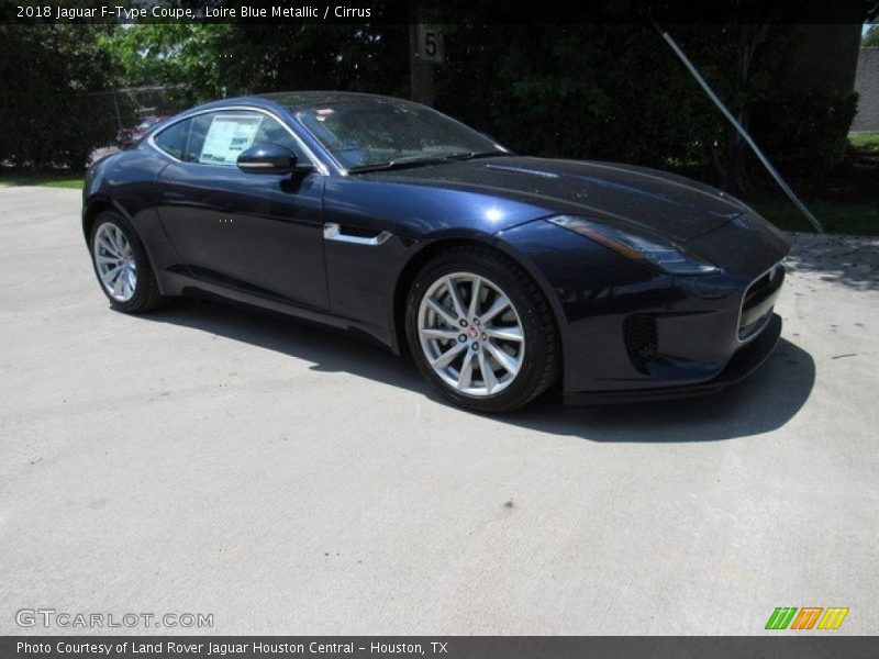 Loire Blue Metallic / Cirrus 2018 Jaguar F-Type Coupe