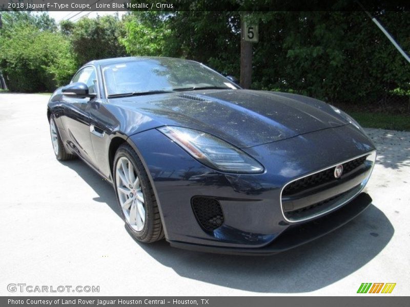 Loire Blue Metallic / Cirrus 2018 Jaguar F-Type Coupe