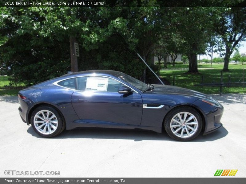 Loire Blue Metallic / Cirrus 2018 Jaguar F-Type Coupe