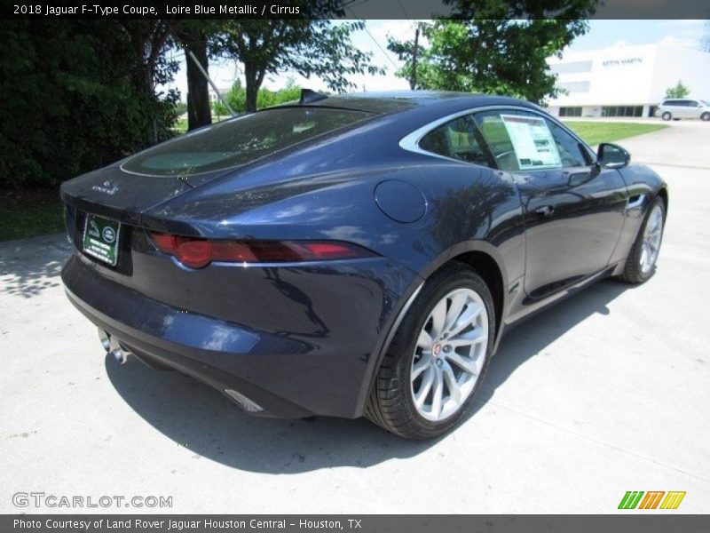 Loire Blue Metallic / Cirrus 2018 Jaguar F-Type Coupe