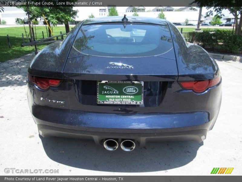 Loire Blue Metallic / Cirrus 2018 Jaguar F-Type Coupe