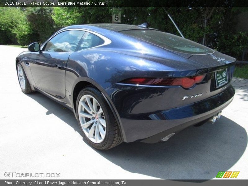 Loire Blue Metallic / Cirrus 2018 Jaguar F-Type Coupe