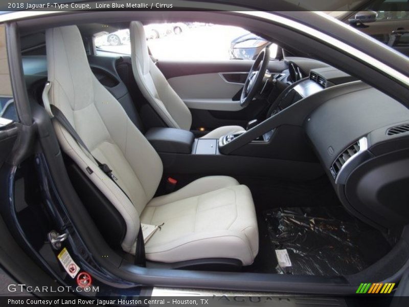 Front Seat of 2018 F-Type Coupe