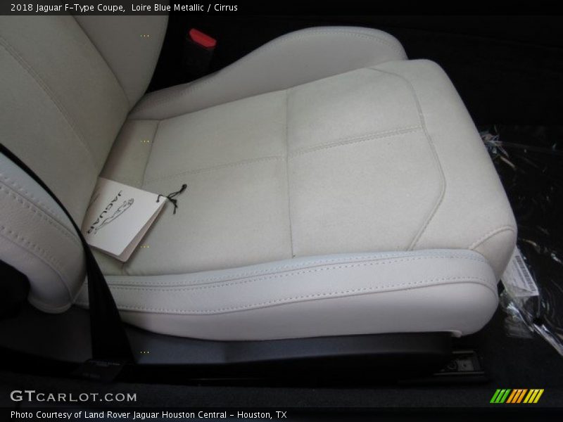 Front Seat of 2018 F-Type Coupe