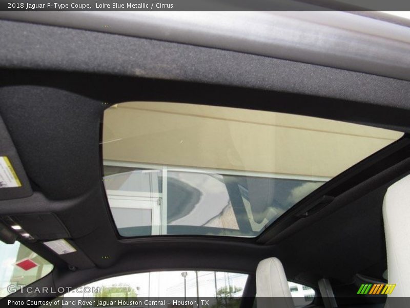 Loire Blue Metallic / Cirrus 2018 Jaguar F-Type Coupe