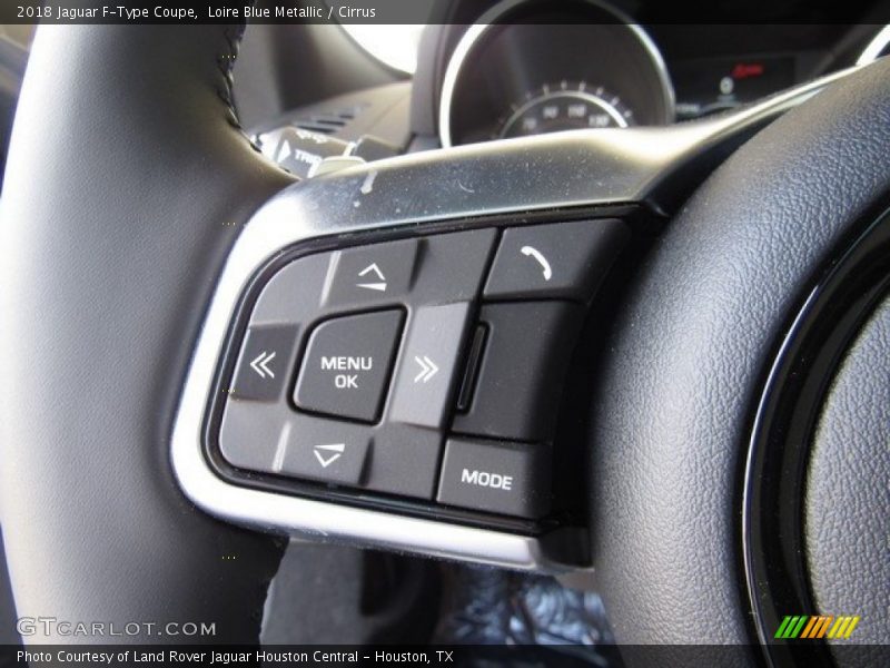 Controls of 2018 F-Type Coupe
