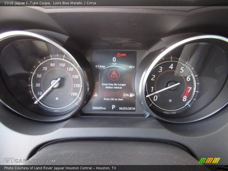  2018 F-Type Coupe Coupe Gauges