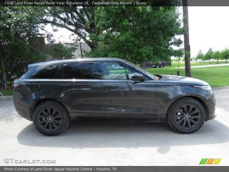Carpathian Grey Metallic / Ebony 2018 Land Rover Range Rover Velar R Dynamic SE