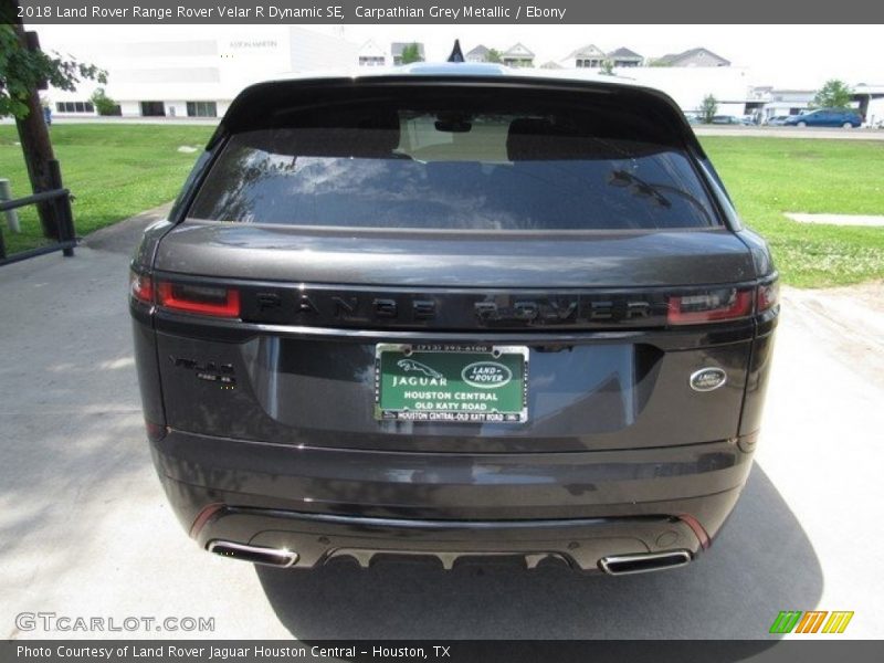 Carpathian Grey Metallic / Ebony 2018 Land Rover Range Rover Velar R Dynamic SE