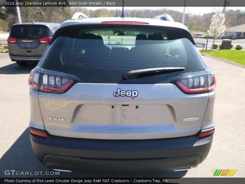 Billet Silver Metallic / Black 2019 Jeep Cherokee Latitude 4x4