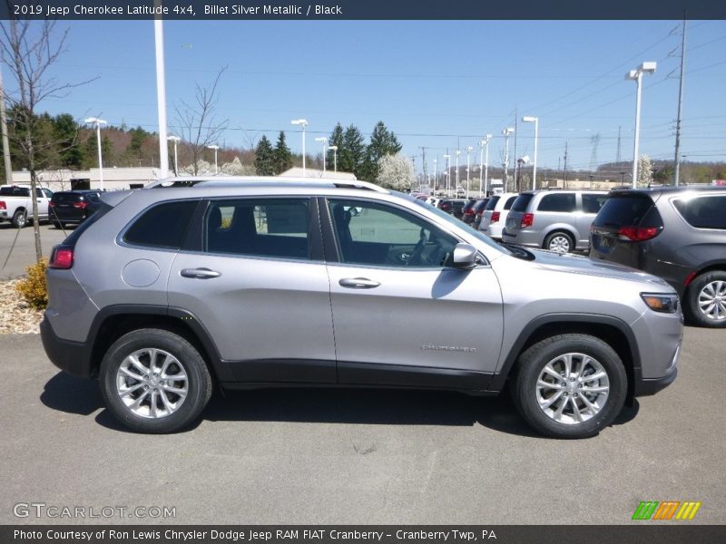 Billet Silver Metallic / Black 2019 Jeep Cherokee Latitude 4x4