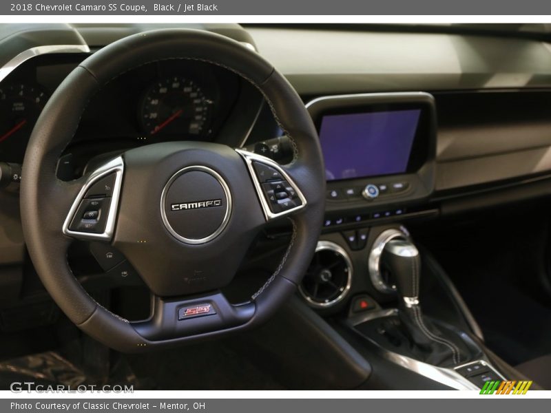 Black / Jet Black 2018 Chevrolet Camaro SS Coupe