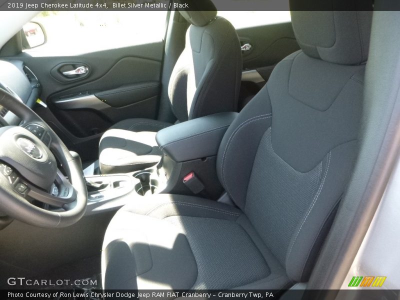 Billet Silver Metallic / Black 2019 Jeep Cherokee Latitude 4x4