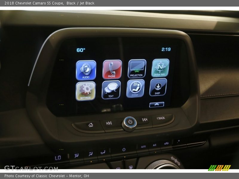 Black / Jet Black 2018 Chevrolet Camaro SS Coupe