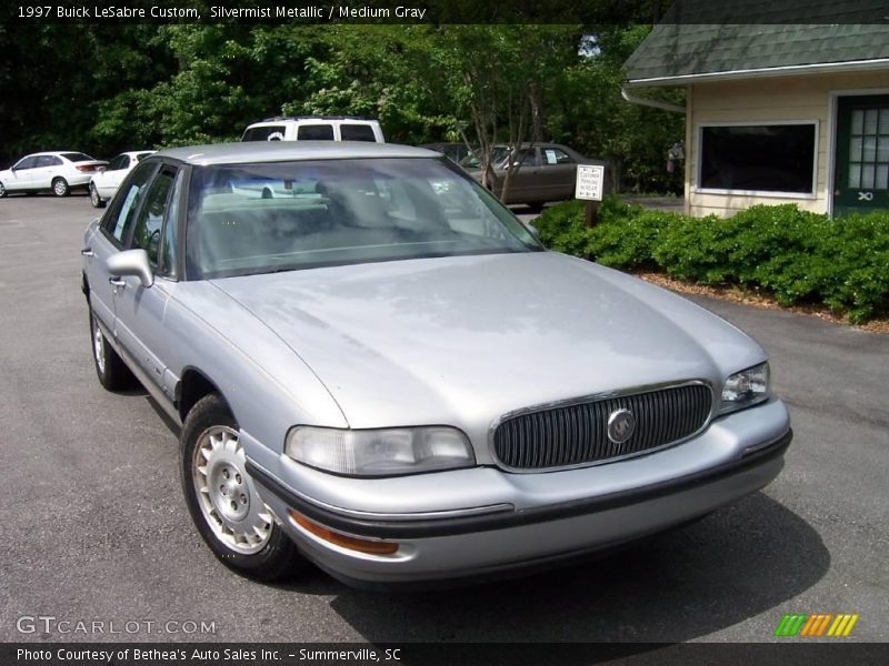 Silvermist Metallic / Medium Gray 1997 Buick LeSabre Custom