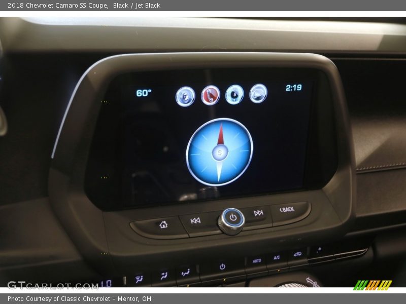 Black / Jet Black 2018 Chevrolet Camaro SS Coupe