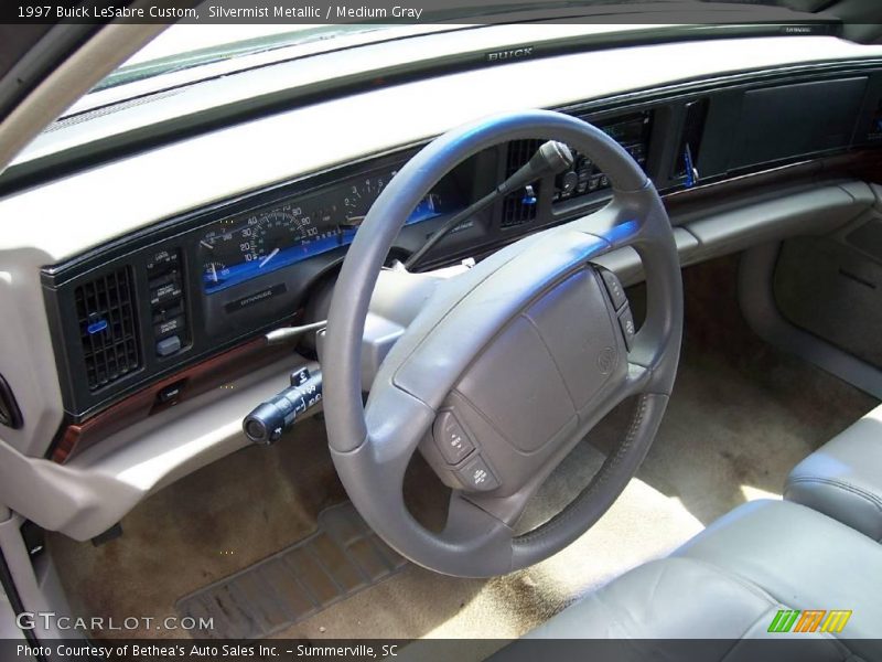 Silvermist Metallic / Medium Gray 1997 Buick LeSabre Custom