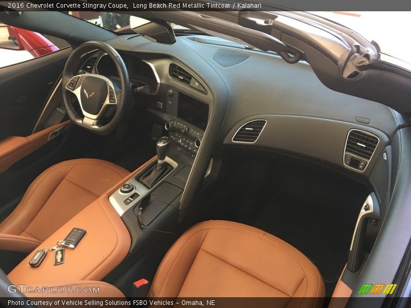  2016 Corvette Stingray Coupe Kalahari Interior