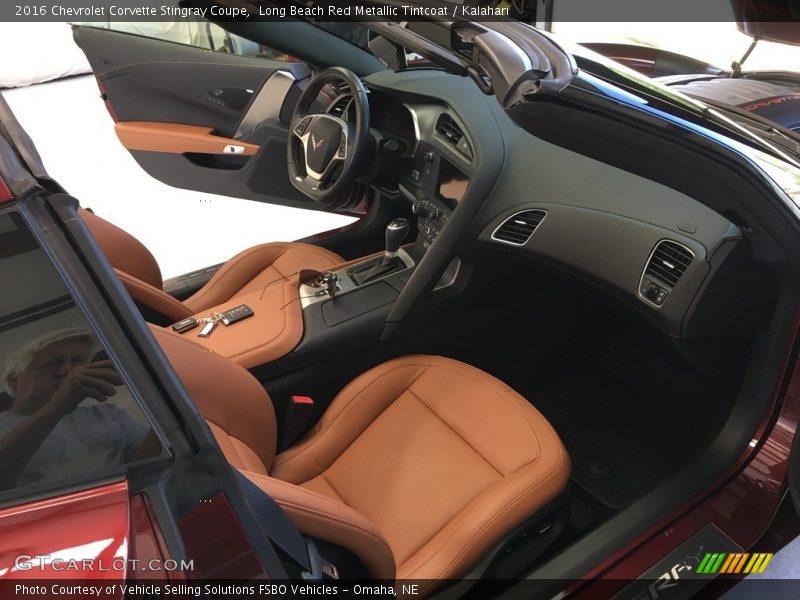 Front Seat of 2016 Corvette Stingray Coupe