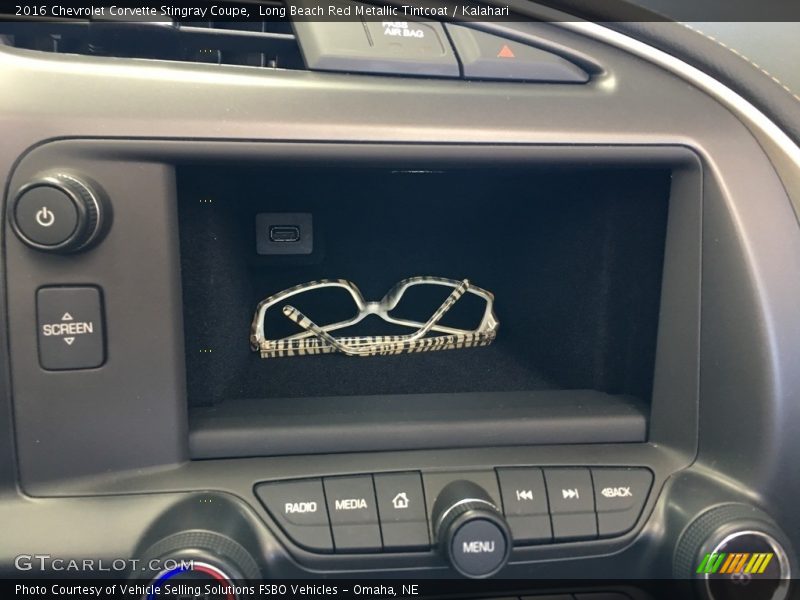 Long Beach Red Metallic Tintcoat / Kalahari 2016 Chevrolet Corvette Stingray Coupe