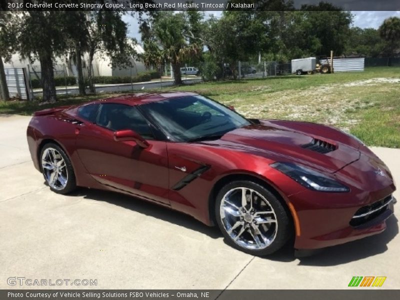  2016 Corvette Stingray Coupe Long Beach Red Metallic Tintcoat