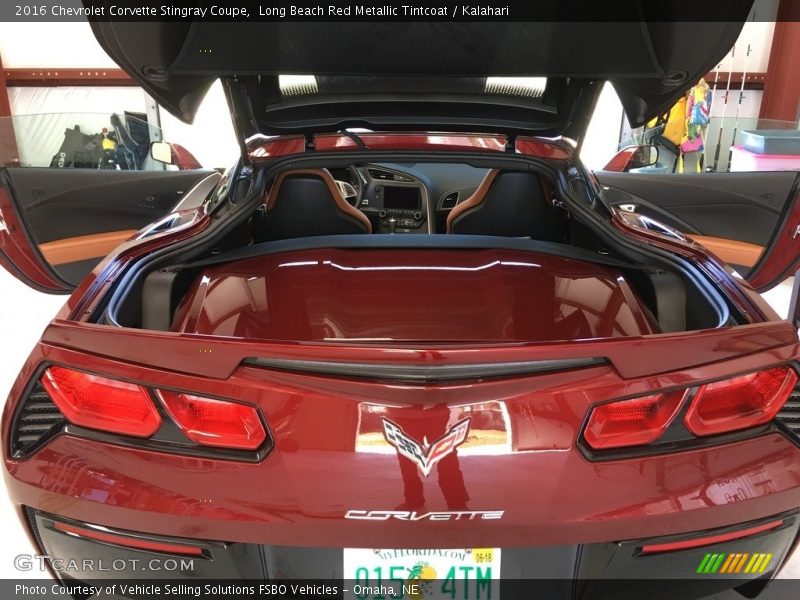 Long Beach Red Metallic Tintcoat / Kalahari 2016 Chevrolet Corvette Stingray Coupe