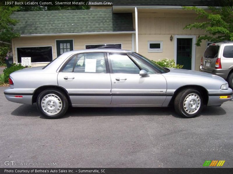 Silvermist Metallic / Medium Gray 1997 Buick LeSabre Custom