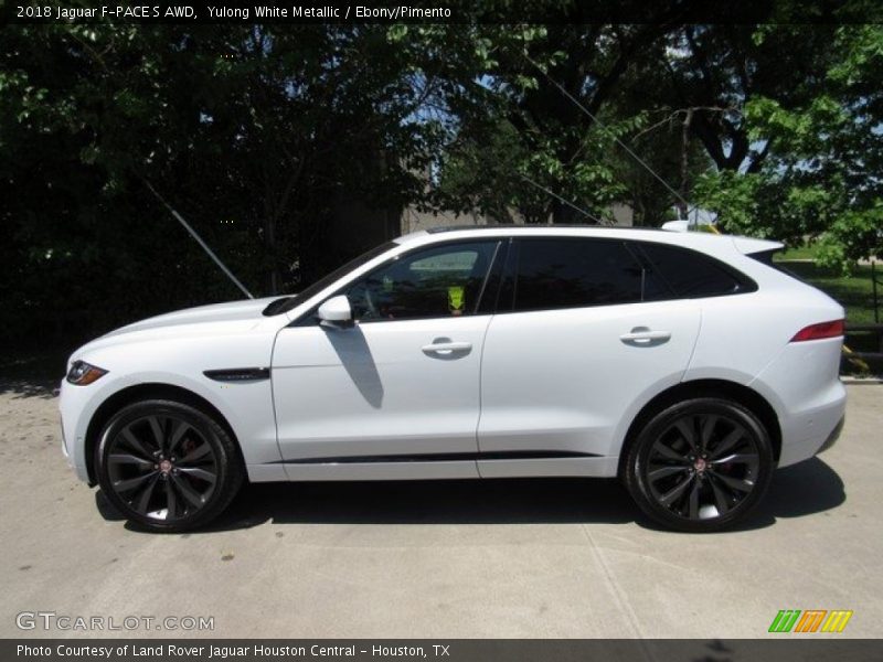  2018 F-PACE S AWD Yulong White Metallic
