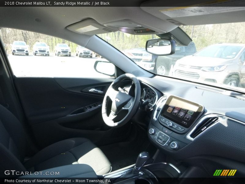 Sandy Ridge Metallic / Jet Black 2018 Chevrolet Malibu LT