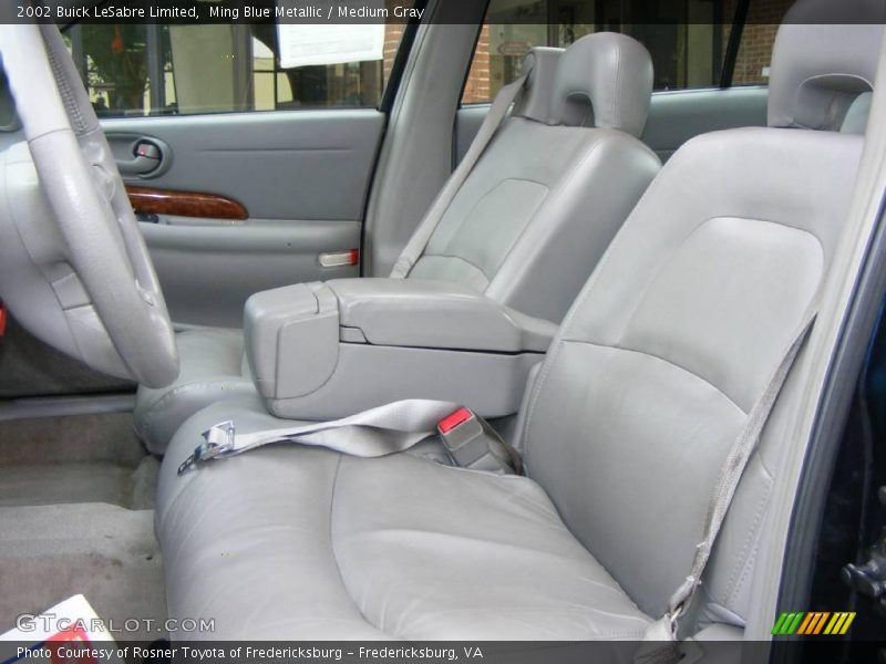 Ming Blue Metallic / Medium Gray 2002 Buick LeSabre Limited