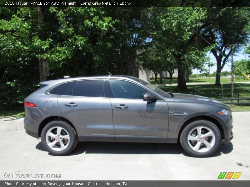 Corris Grey Metallic / Ebony 2018 Jaguar F-PACE 25t AWD Premium