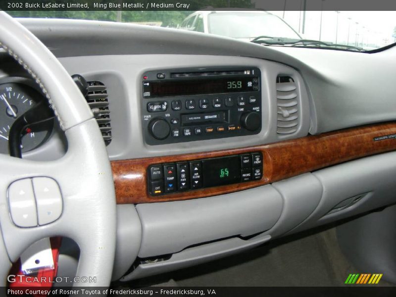 Ming Blue Metallic / Medium Gray 2002 Buick LeSabre Limited