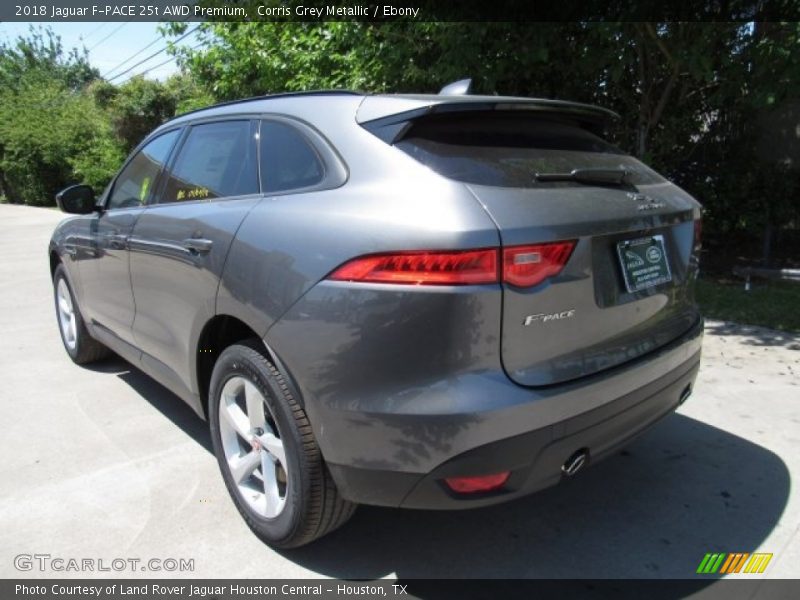 Corris Grey Metallic / Ebony 2018 Jaguar F-PACE 25t AWD Premium