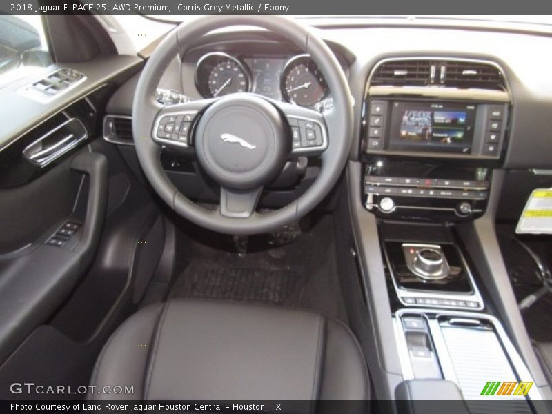 Corris Grey Metallic / Ebony 2018 Jaguar F-PACE 25t AWD Premium