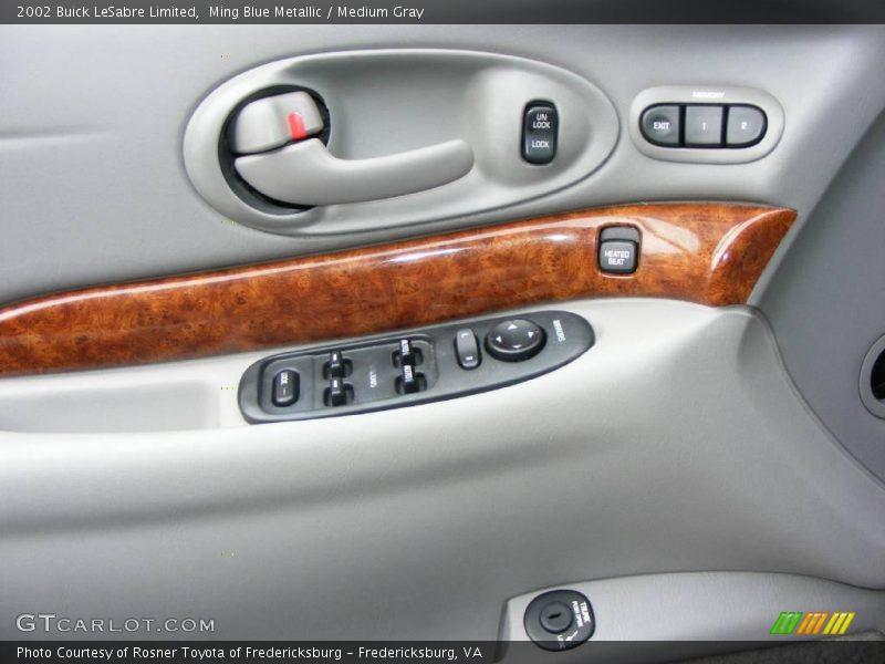 Ming Blue Metallic / Medium Gray 2002 Buick LeSabre Limited