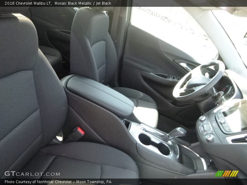 Mosaic Black Metallic / Jet Black 2018 Chevrolet Malibu LT