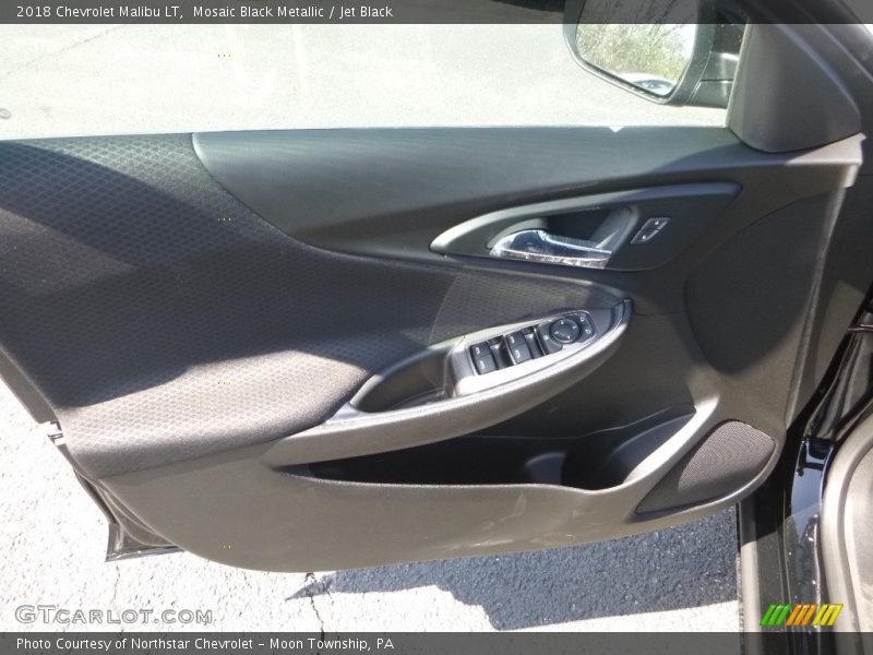 Mosaic Black Metallic / Jet Black 2018 Chevrolet Malibu LT