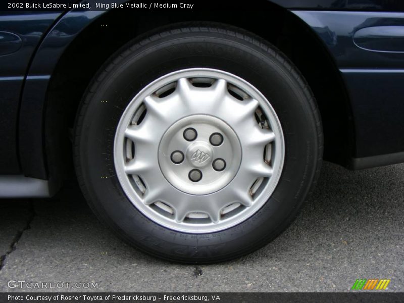 Ming Blue Metallic / Medium Gray 2002 Buick LeSabre Limited