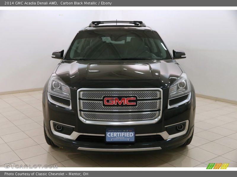 Carbon Black Metallic / Ebony 2014 GMC Acadia Denali AWD