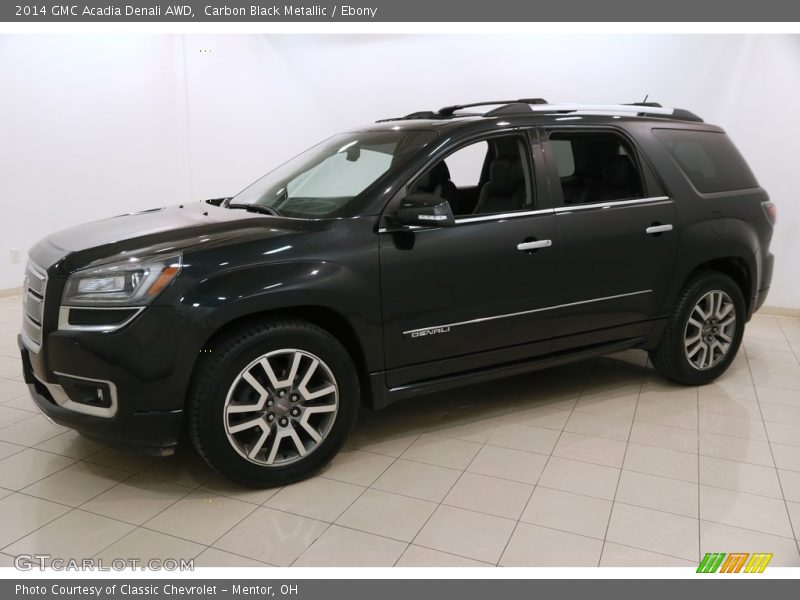 Carbon Black Metallic / Ebony 2014 GMC Acadia Denali AWD