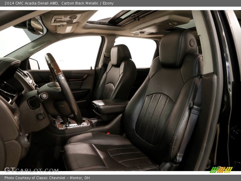 Carbon Black Metallic / Ebony 2014 GMC Acadia Denali AWD