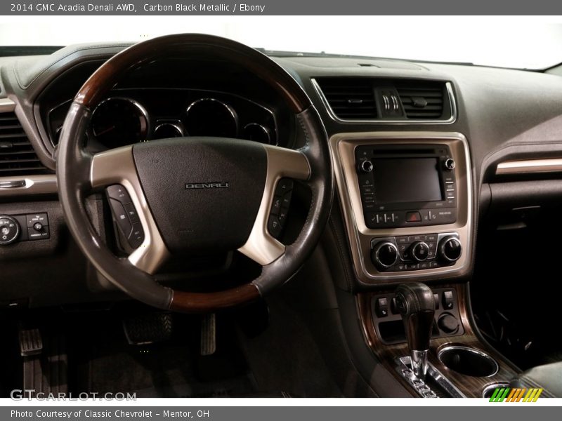 Carbon Black Metallic / Ebony 2014 GMC Acadia Denali AWD