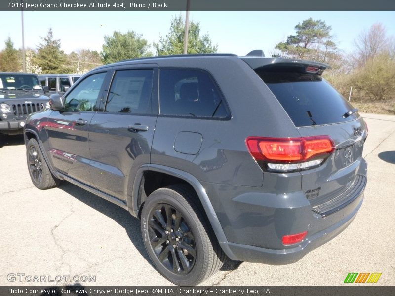 Rhino / Black 2018 Jeep Grand Cherokee Altitude 4x4
